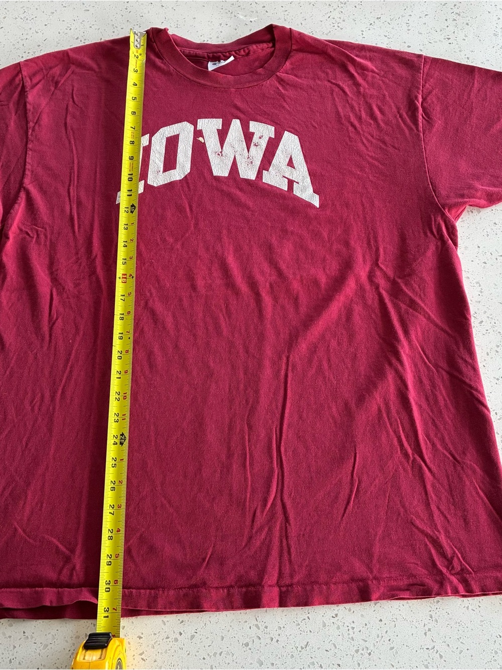 A1 - VINTAGE 90s IOWA STATE UNIVERSITY CYCLONES CHAMPION FADED T SHIRT - Picture 4 of 7
